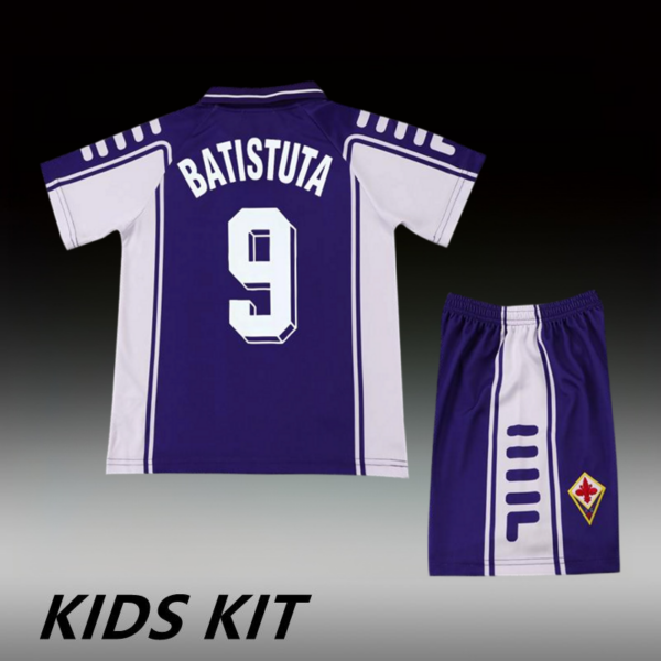 1999-00 FIORENTINA HOME KIDS KIT