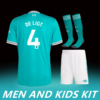 2025-26 LIVERPOOL THIRD AWAY MEN AND KIDS KIT