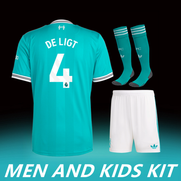 2025-26 LIVERPOOL THIRD AWAY MEN AND KIDS KIT