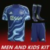 2025-26 AJAX AWAY MEN AND KIDS KIT