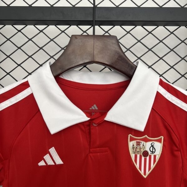 2025-26 SEVILLA FC AWAY KIDS KIT