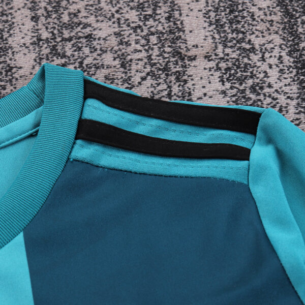 2017-18 REAL MADRID THIRD AWAY LONG SLEEVE KIDS KIT