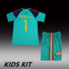 2010 SPAIN GOALKEEPER - BLUE KIDS KIT