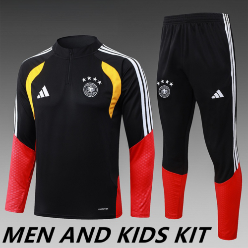 2026-27 GERMANY TRACKSUITS TRAINING SUIT-BLACK