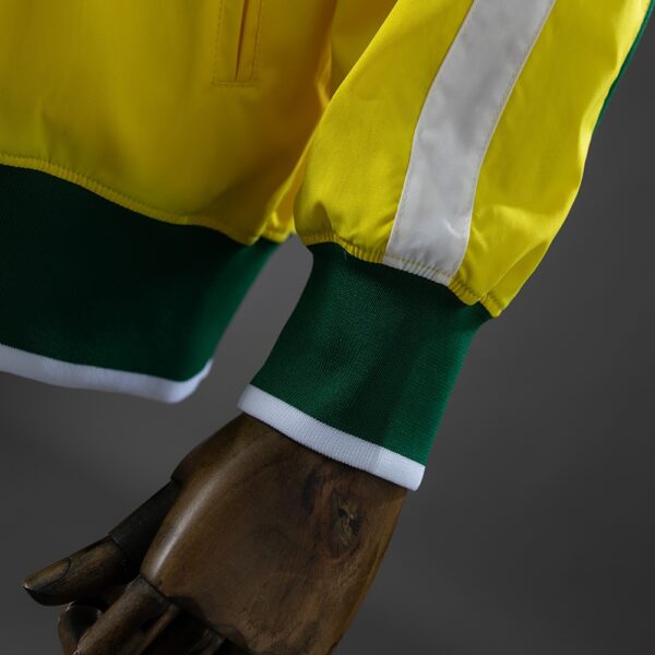 2010-11 BRAZIL WINDBREAKER JACKET - YELLOW