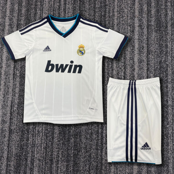 2012-13 REAL MADRID HOME KIDS KIT
