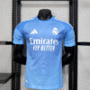 2025-26 REAL MADRID BLUE GOALKEEPER PLAYER VERSION
