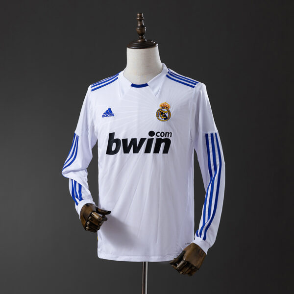2010-11 REAL MADRID LONG SLEEVE HOME (FAN VERSION)