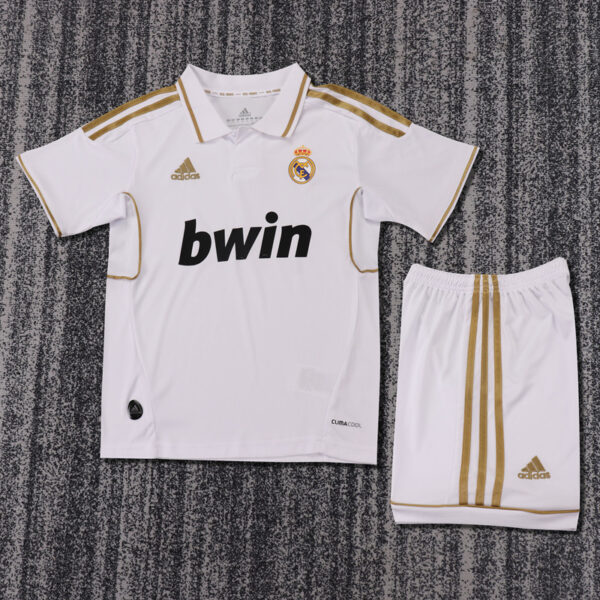 2011-12 REAL MADRID HOME KIDS KIT