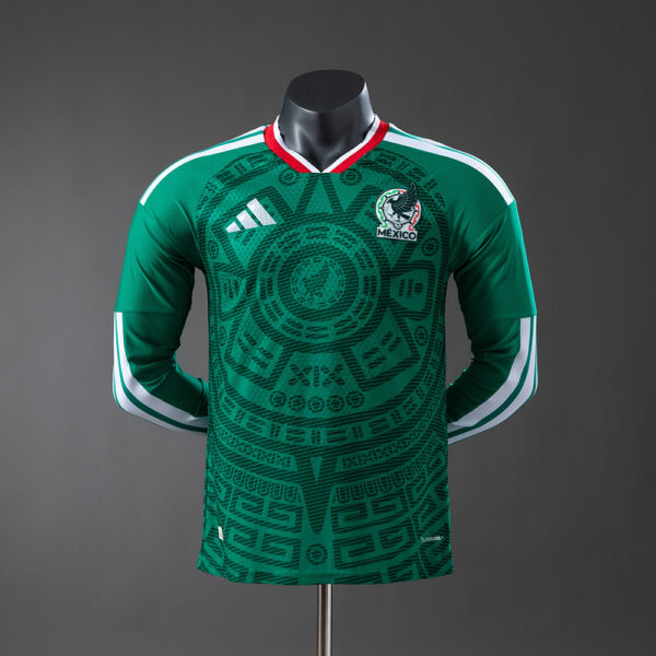 2026 MEXICO WORLD CUP HOME LONG SLEEVE (PLAYER VERSION)