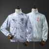 MANCHESTER CITY REVERSIBLE JACKET WINDBREAKER - WHITE & MINT GREEN