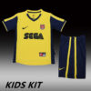 1999-01 ARSENAL AWAY KIDS KIT