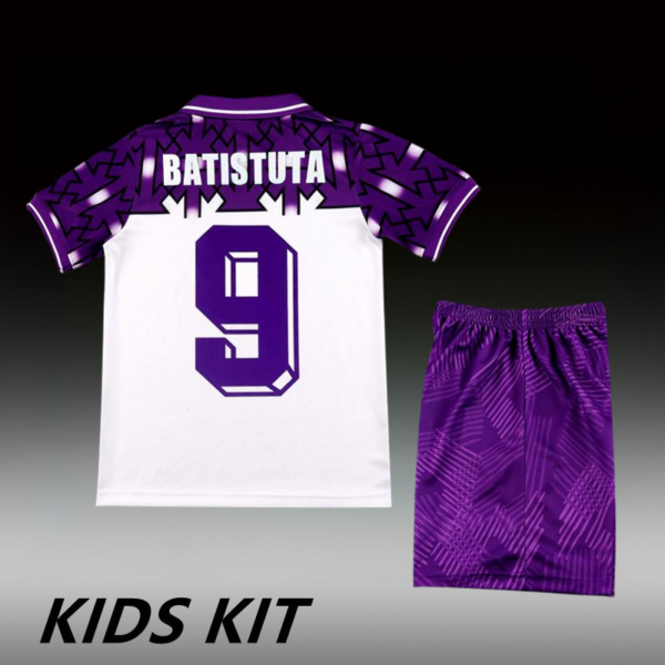 1992-93 FIORENTINA AWAY KIDS KIT