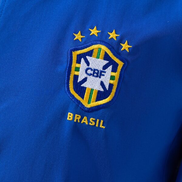 1998 BRAZIL WINDBREAKER JACKET - BLUE