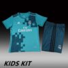 2017-18 REAL MADRID THIRD AWAY KIDS KIT