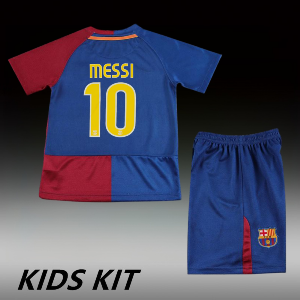 2008-09 BARCELONA HOME KIDS KIT