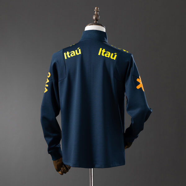 2022-23 BRAZIL TRAINING JACKET-ROYAL BLUE