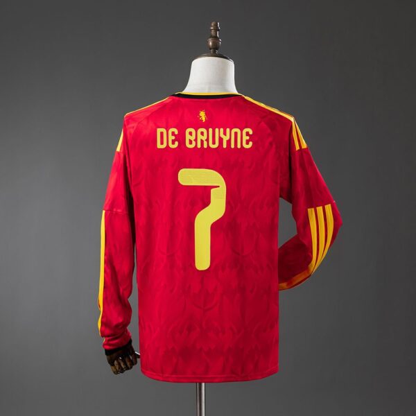 2026 BELGIUM WORLD CUP HOME LONG SLEEVE (FAN VERSION)