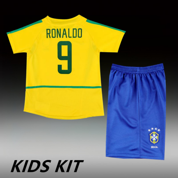 2002 BRAZIL HOME KIDS KIT