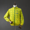 NEWCASTLE UNITED REVERSIBLE JACKET WINDBREAKER - ARMY GREEN & YELLOW