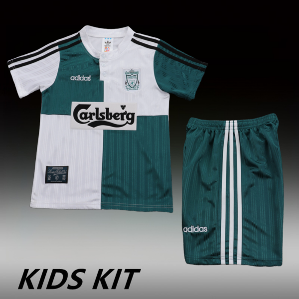 1995-96 LIVERPOOL AWAY KIDS KIT