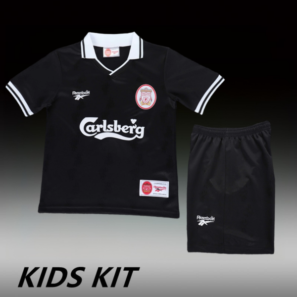 1996-97 LIVERPOOL THIRD AWAY KIDS KIT