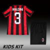 1993-94 AC MILAN HOME KIDS KIT