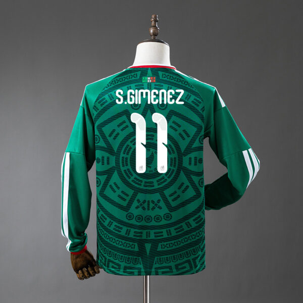 2026 MEXICO WORLD CUP HOME LONG-SLEEVE（FAN VERSION）