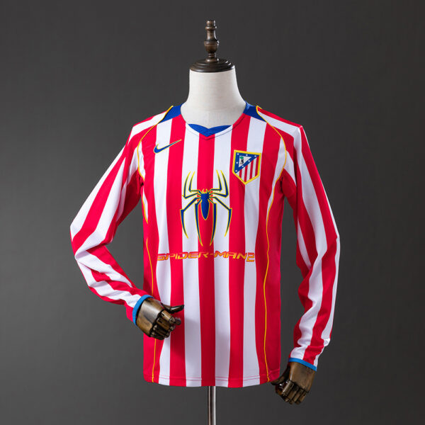 2004-05 ATLETICO MADRID HOME LONG SLEEVE