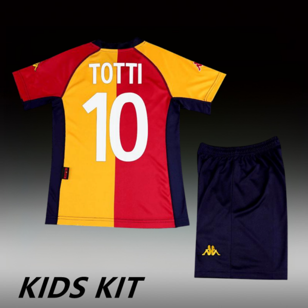 2001-02 ROMA CHAMPION LEAGUE KIDS KIT