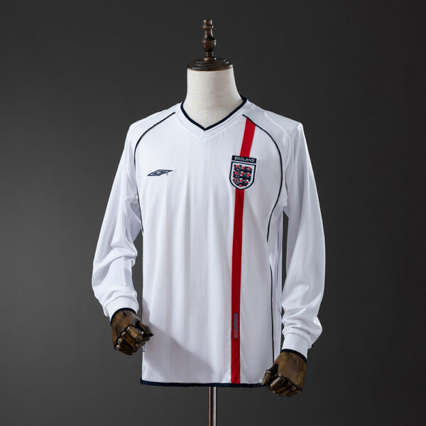 2002 ENGLAND HOME LONG SLEEVED