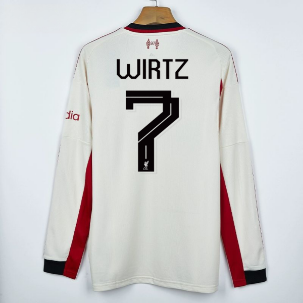 2025-26 LIVERPOOL AWAY LONG SLEEVED FAN VERSION