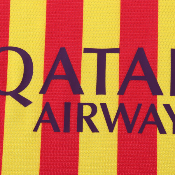 2013-14 BARCELONA AWAY KIDS KIT