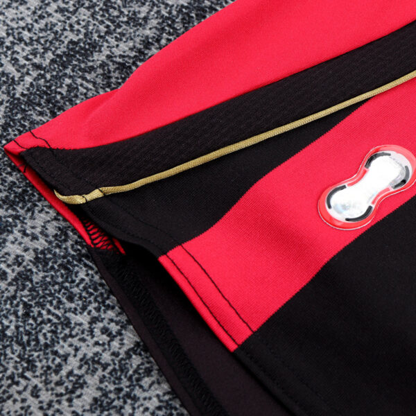 2006-07 AC MILAN HOME LONG SLEEVE KIDS KIT
