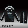 2014-15 REAL MADRID THIRD AWAY LONG SLEEVE KIDS KIT