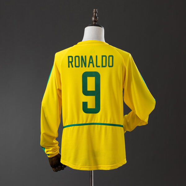 2002 BRAZIL HOME LONG SLEEVED