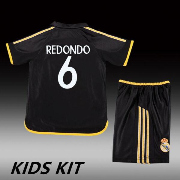 1999-00 REAL MADRID AWAY KIDS KIT