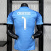 2025-26 REAL MADRID BLUE GOALKEEPER PLAYER VERSION