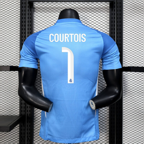 2025-26 REAL MADRID BLUE GOALKEEPER PLAYER VERSION