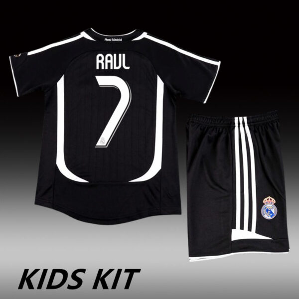 2006-07 REAL MADRID THIRD AWAY KIDS KIT