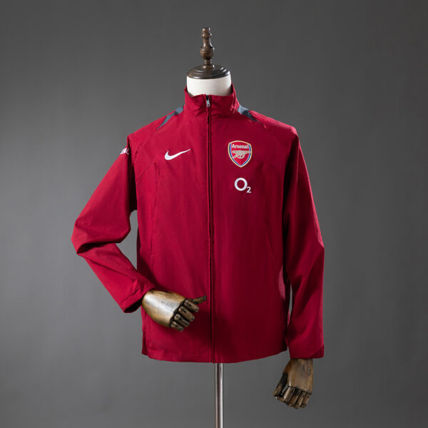 2005-06 ARSENAL WINDBREAKER - BURGUNDY