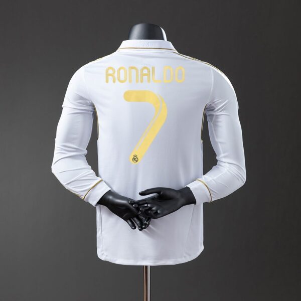 2011-12 REAL MADRID HOME LONG SLEEVE (PLAYER VERSION)