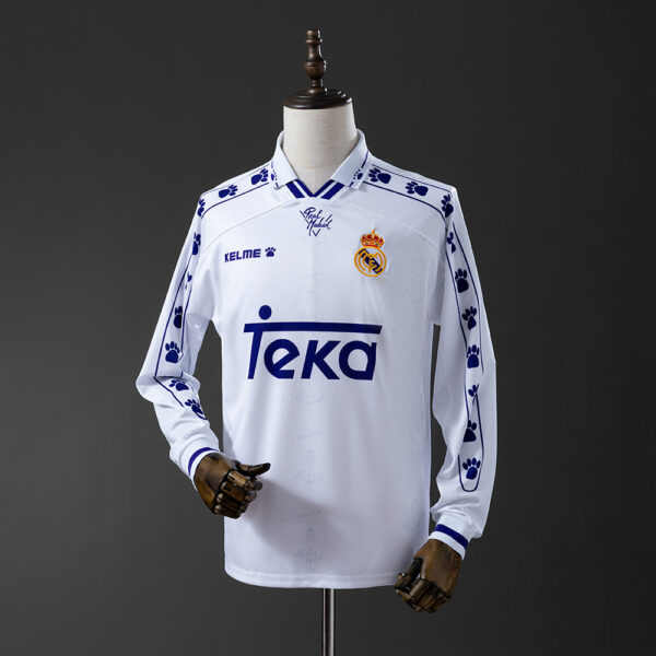 1994-96 REAL MADRID HOME LONG SLEEVE