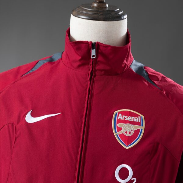 2005-06 ARSENAL WINDBREAKER - BURGUNDY