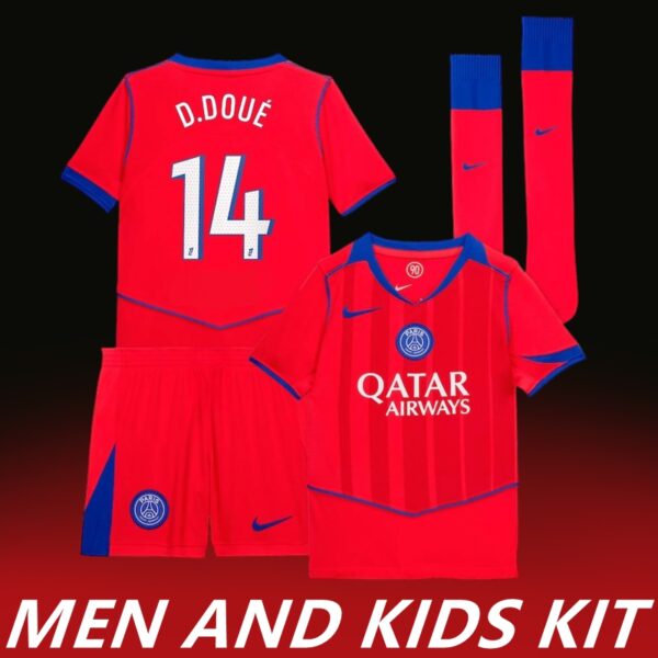 2025-26 PSG THIRD AWAY MEN AND KIDS KIT