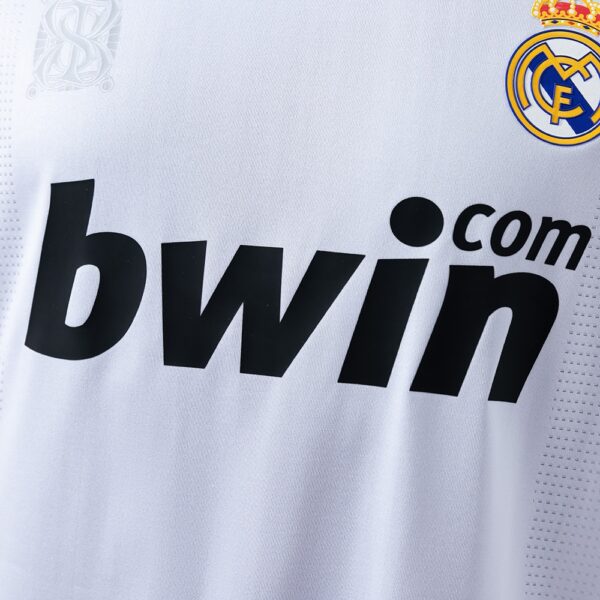 2009-10 REAL MADRID HOME LONG SLEEVE (PLAYER VERSION)