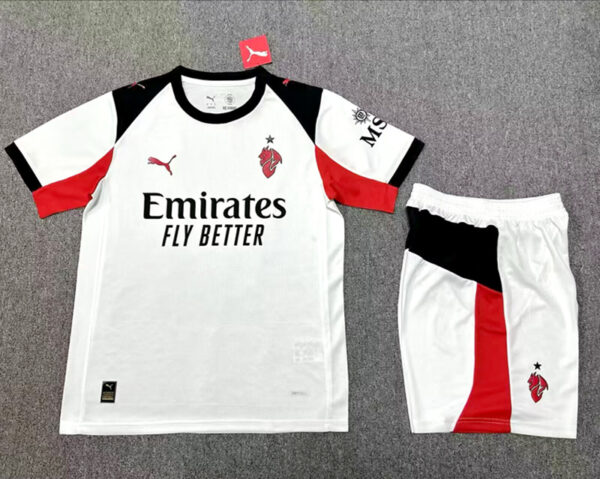 2025-26 AC MILAN AWAY MEN AND KIDS KIT