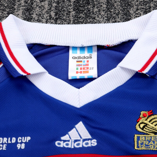 1998 FRANCE HOME LONG SLEEVES KIDS KIT