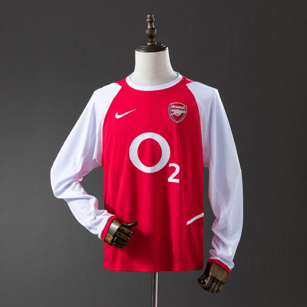 2002-04 ARSENAL HOME LONG SLEEVE