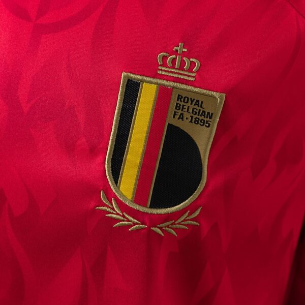 2026 BELGIUM WORLD CUP HOME LONG SLEEVE (FAN VERSION)